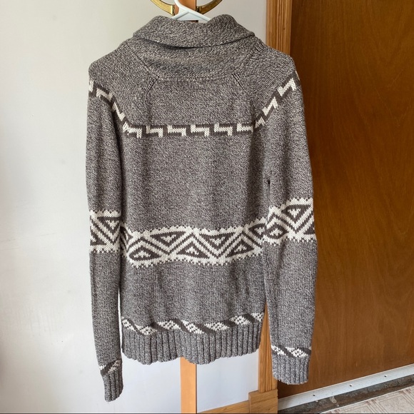 2/$30 || Wind River Zip-Up Knit Sweater - Picture 5 of 5